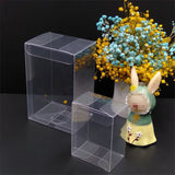 10pcs Clear PVC Packaging Boxes for Wedding Party