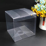 10pcs Clear PVC Packaging Boxes for Wedding Party