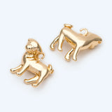 10pcs 3D Dog Charm Jewelry Making Diy Supplies