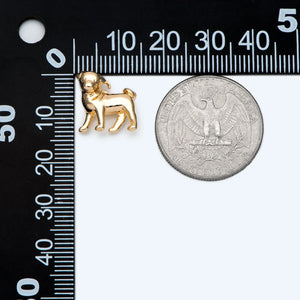 10pcs 3D Dog Charm Jewelry Making Diy Supplies