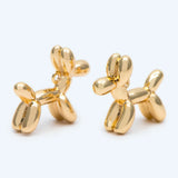 10pcs Balloon Dog Charm, 14x17x5mm, Jewelry Making