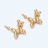 10pcs Balloon Dog Charm, 16x17x8mm, Jewelry Making Diy Supplies