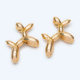 10pcs Balloon Dog Charm for Jewelry Making DIY Supplies