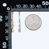 10pcs Bar Charm Drop Pendant for DIY Jewelry Making (GB-2909)