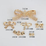 10pcs Bow Knot Charms Pendants for DIY Jewelry Making