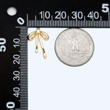 10pcs CZ Bow Tie Pendants, Bow Knot Pendant For DIY Jewelry (#GB-2745)