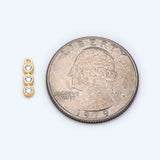 10pcs CZ Paved Bar Charm For DIY Jewelry Making, 11x3mm