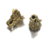 10pcs Dragon Head Spacer Charms for Diy Jewelry Making