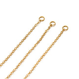 10pcs Stainless Steel Long Chain Earrings Earwire Women Drop Dangle Ear