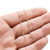 10pcs Stainless Steel Long Chain Earrings Earwire Women Drop Dangle Ear
