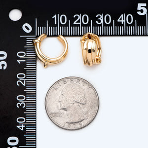 10pcs Plated Ear Cuff Cartilage Earrings