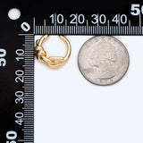 10pcs Knot Ear Cuff, Plated Cartilage Earrings