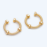 10pcs Plated Ear Cuff, Cartilage Earrings (GB-2120)