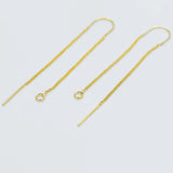10pcs Ear Threader Earrings DIY Jewelry Making Accessories