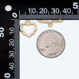 10pcs Heart Ring Toggle Clasp Hooks for DIY Jewelry Making