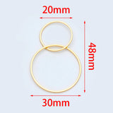 10pcs Interlocking Rings Pendant, Entwined Circles 20mm and 25/30mm