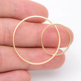 10pcs Interlocking Rings Pendant, Entwined Circles 20mm and 25/30mm