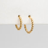 Minimalist Huggie Hoop Earrings, Set of 10 (11/13/15mm)