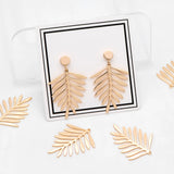 10pcs Plated Brass Leaf Charm Pendants 31x25mm