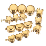 10pcs Stainless Steel Spacer Beads for Bracelet DIY Jewelry Making