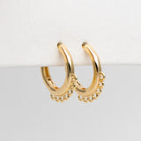 10pcs Round Leverback Earring Hooks with 7 Loops, Finding (GB-3454)