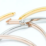 10pcs Gold/Silver/Rose Bangle Bracelets Finding Components