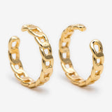 10pcs Gold/Silver/Rose Ear Cuff Chain Cartilage Earrings