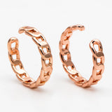 10pcs Gold/Silver/Rose Ear Cuff Chain Cartilage Earrings