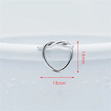 10pcs Heart Wire Earring Posts 18x14mm, Gold/Silver Tone