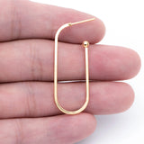 10pcs Geometric Earring Posts Stud Earrings