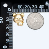 10pcs Tiger Charm Pendant Chinese Zodiac Sign for Jewelry Making DIY Supplies