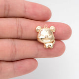 10pcs Tiger Charm Pendant Chinese Zodiac Sign for Jewelry Making DIY Supplies