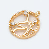 10pcs Unicorn Charm Pendant, Dainty Unicorn Jewelry