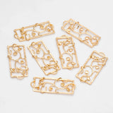 10pcs Vine Rectangle Charm DIY Jewelry Making Supplies