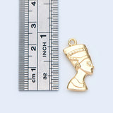 10pcs Brass Human Charm Pendants for DIY Jewelry