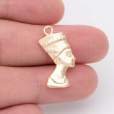 10pcs Brass Human Charm Pendants for DIY Jewelry