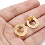 10pcs Stainless Steel Earring Studs for DIY Jewelry Making