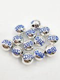 10pcs Greek Fraternity Bead 10MM Women DIY Jewelry Accessories