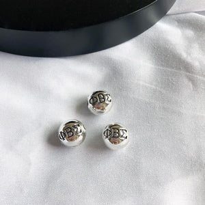 10pcs Greek Fraternity Bead 10MM for DIY Jewelry Making