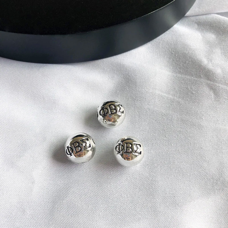 10pcs Greek Fraternity Bead 10MM for DIY Jewelry Making