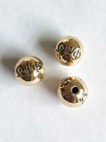 10pcs Greek Fraternity Bead 10MM DIY Jewelry Making
