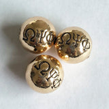 10pcs Greek Fraternity Bead 10MM DIY Jewelry Making