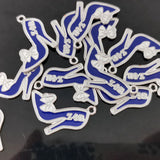 10pcs Greek Sorority Letter ZPB High-Heeled Shoes Charm