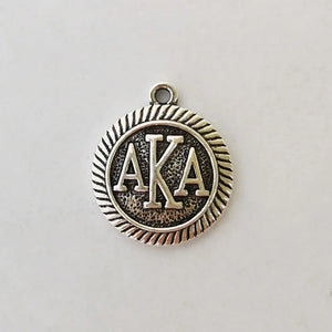 10pcs Greek Sorority Logo Charm Pendant Jewelry Making Accessories