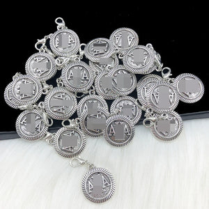 10pcs Greek Sorority Logo Charm Pendant Jewelry Making Accessories