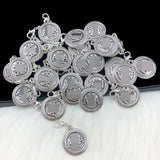 10pcs Greek Sorority Logo Charm Pendant Jewelry Making Accessories