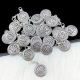 10pcs Greek Sorority Logo Charm Pendant Jewelry Making Accessories