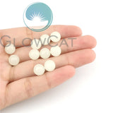 10 Green Glow Dark Fishing Beads Jewelry Making Luminous Stone 8/15/18mm