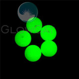 10 Green Glow Dark Fishing Beads Jewelry Making Luminous Stone 8/15/18mm