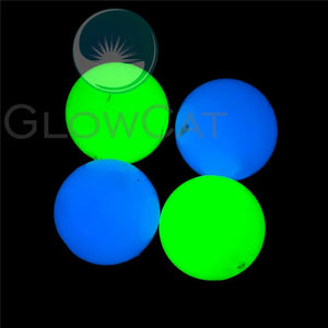 10 Green Glow Dark Fishing Beads Jewelry Making Luminous Stone 8/15/18mm
